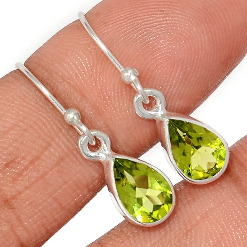 1.1" Peridot Earrings - PDTE404