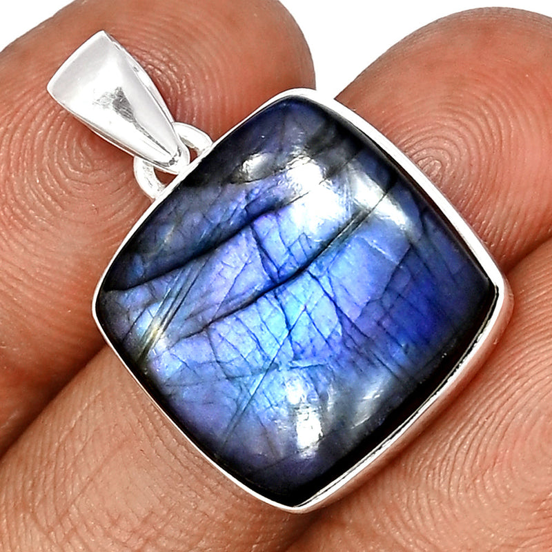 1.2" Purple Fire Labradorite Pendants - PFLP2486