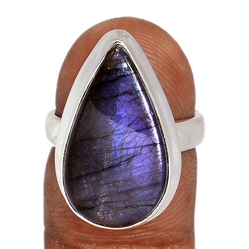 Purple Fire Labradorite Ring - PFLR1432