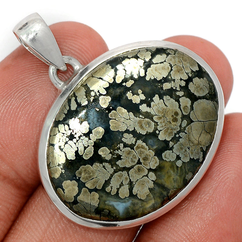 1.5" Pyrite In Agate Pendants - PIAP391