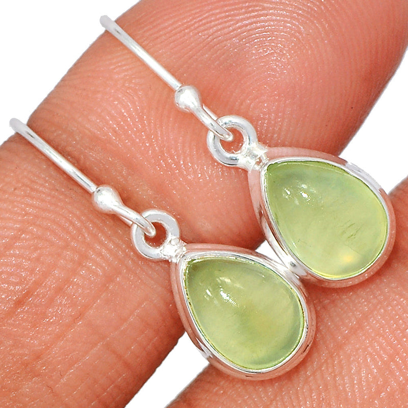 1.1" Prehnite Earrings - PNTE297