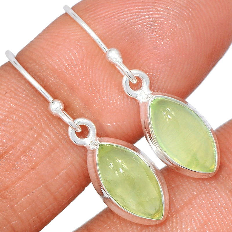 1.1" Prehnite Earrings - PNTE298