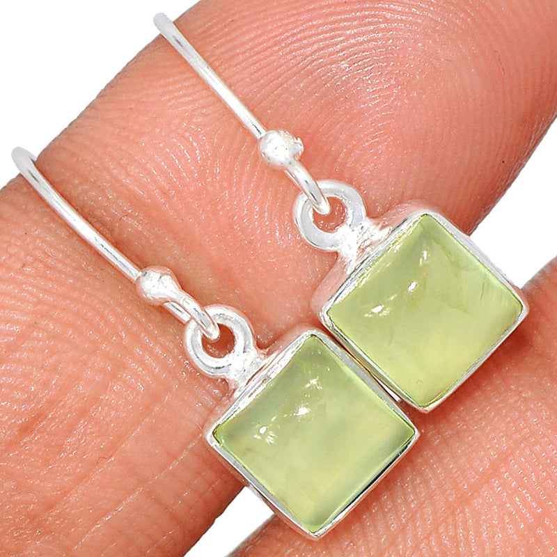 1" Prehnite Earrings - PNTE299