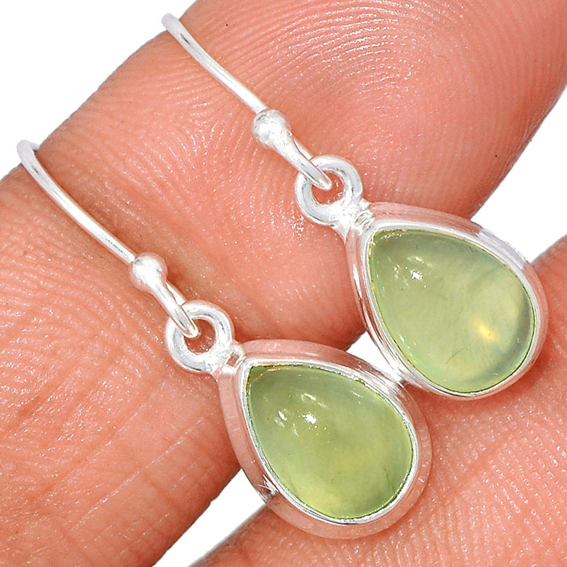 1.1" Prehnite Earrings - PNTE302