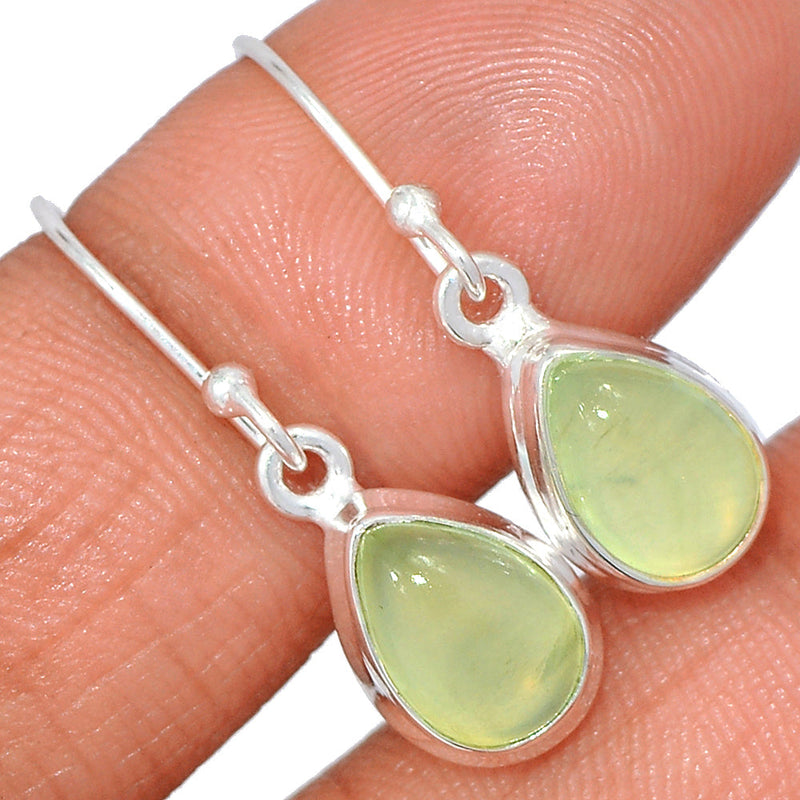 1.1" Prehnite Earrings - PNTE310