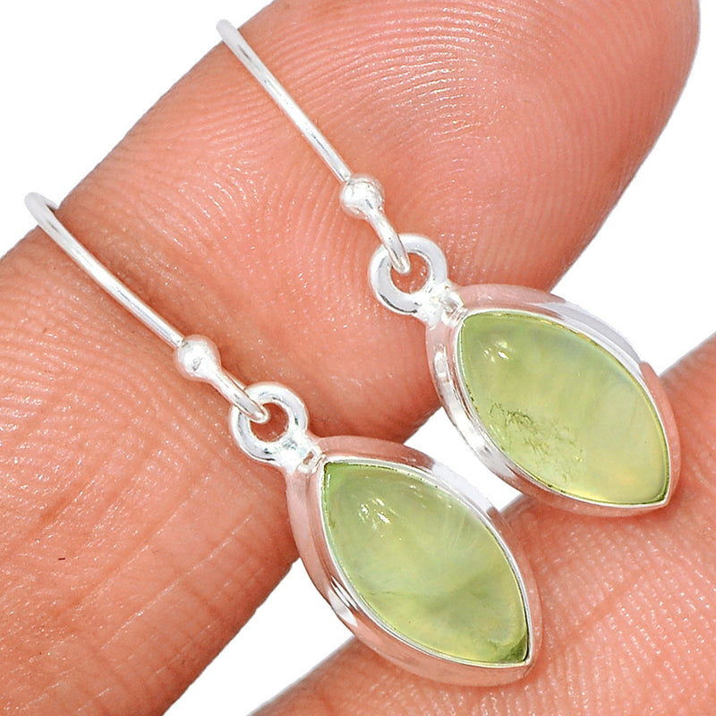 1.2" Prehnite Earrings - PNTE314