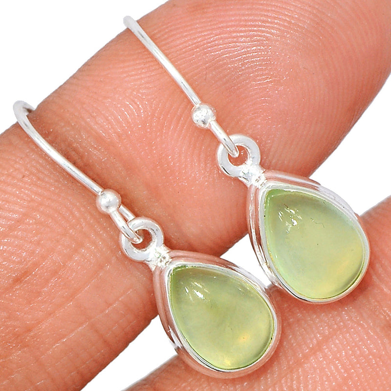 1.1" Prehnite Earrings - PNTE319