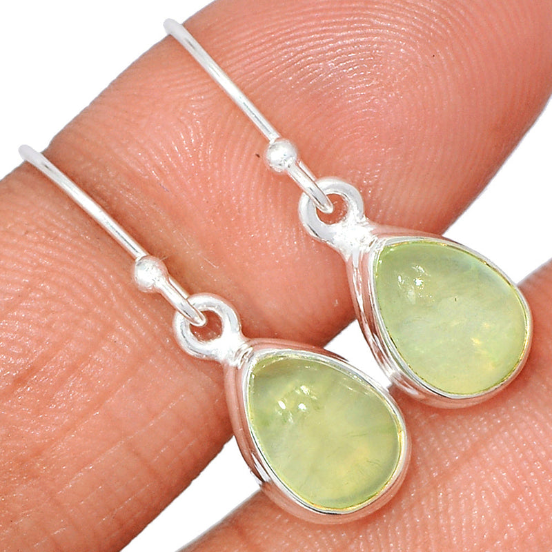 1.1" Prehnite Earrings - PNTE321