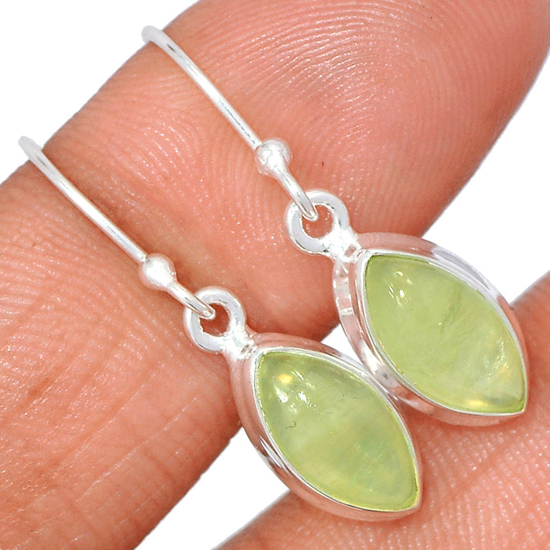 1.2" Prehnite Earrings - PNTE324