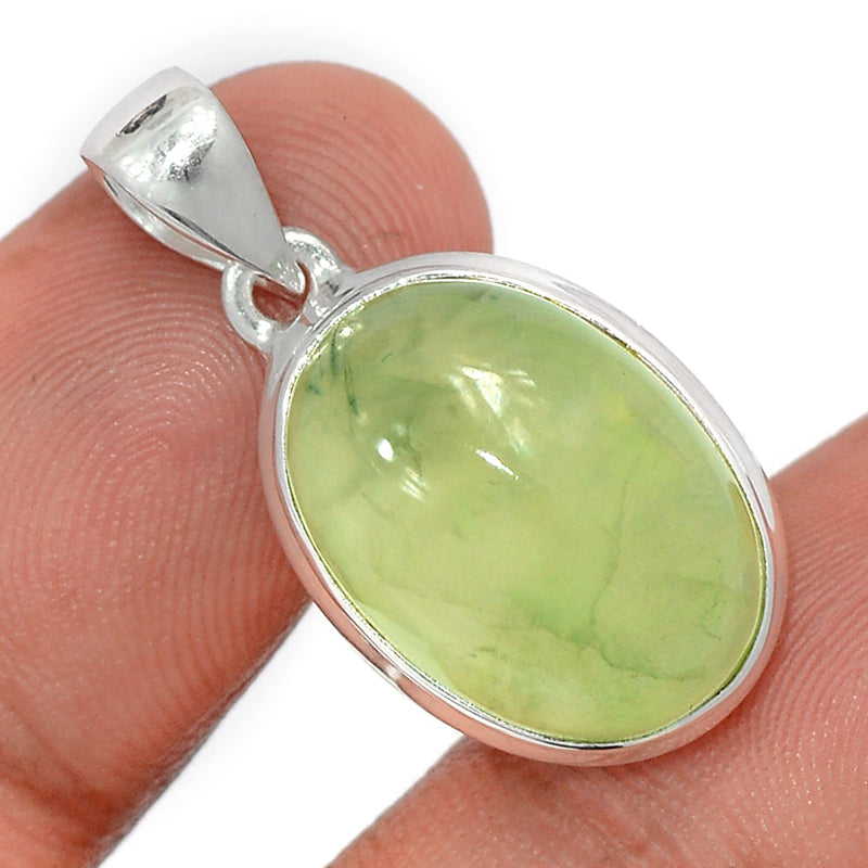 1.1" Prehnite Pendants - PNTP1162