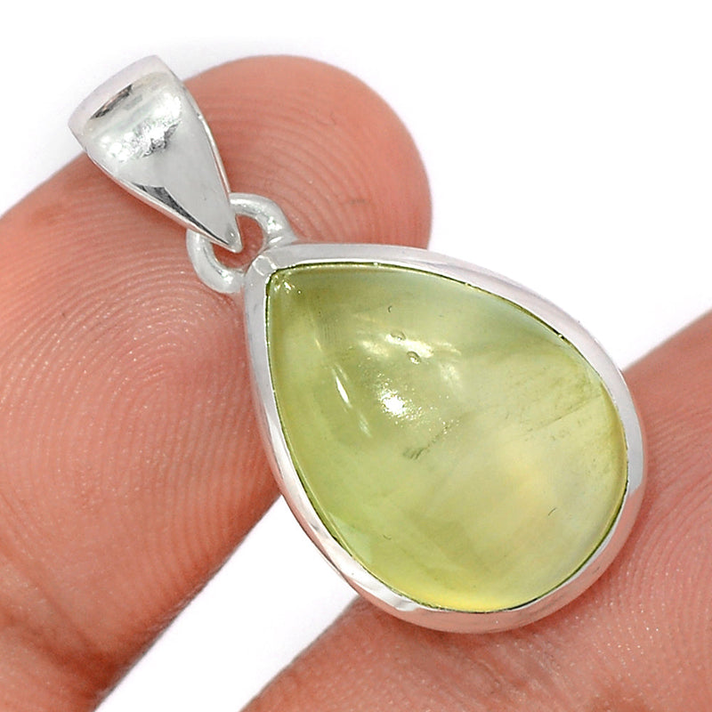 1.1" Prehnite Pendants - PNTP1169