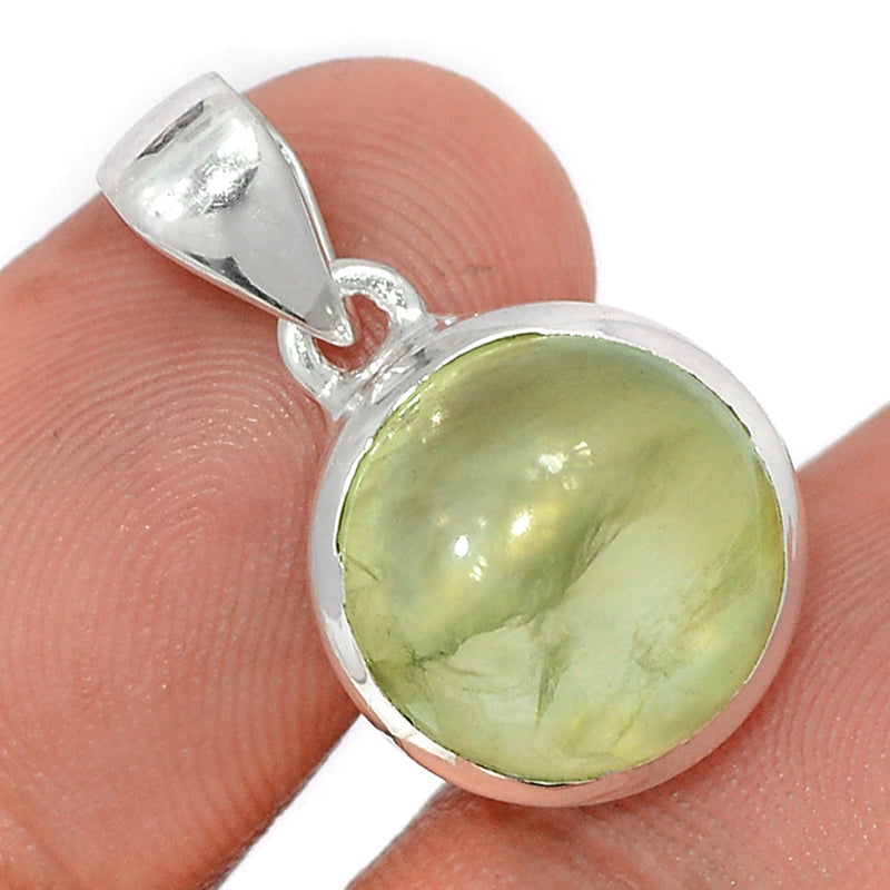 1" Prehnite Pendants - PNTP1171