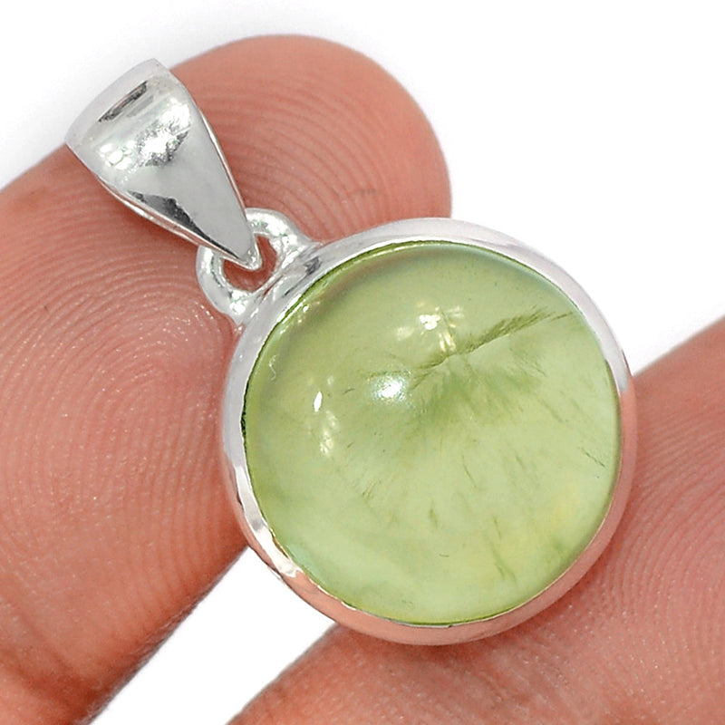 1" Prehnite Pendants - PNTP1172