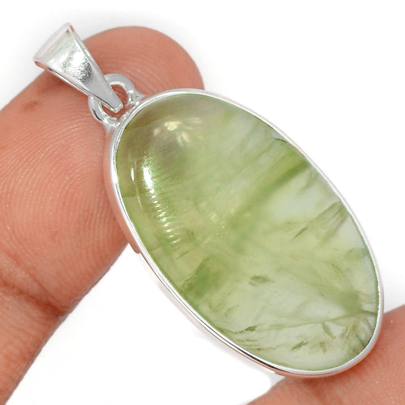 1.6" Prehnite Pendants - PNTP1177