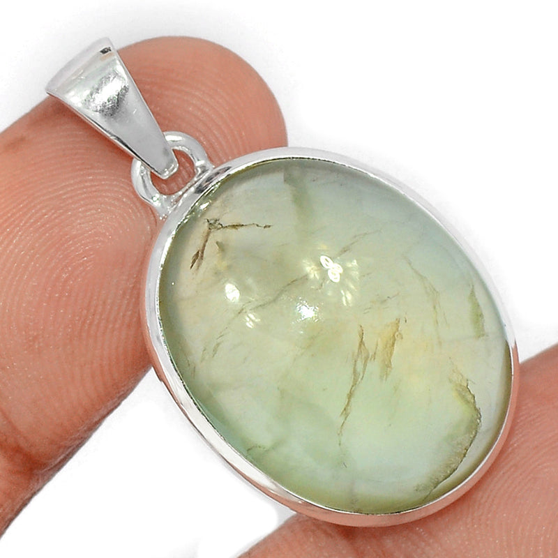 1.3" Prehnite Pendants - PNTP1187