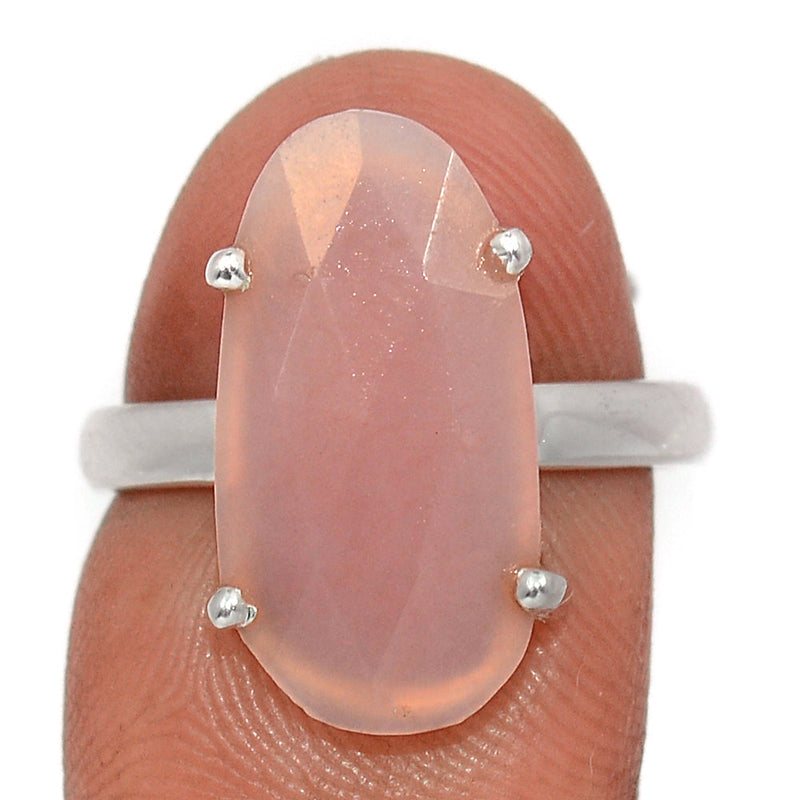 Claw - Pink Opal Faceted Ring - POFR11