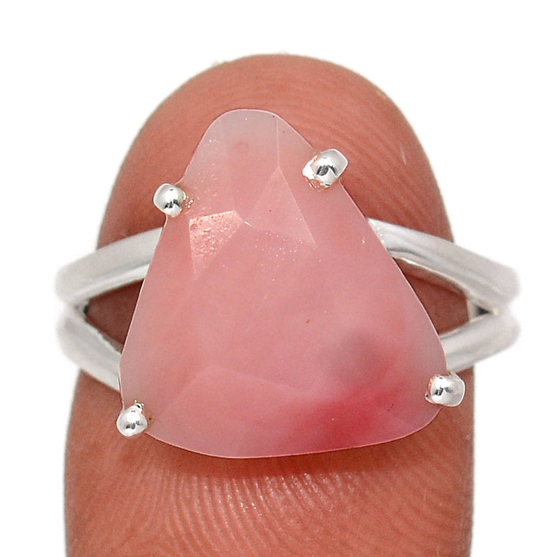 Claw - Pink Opal Faceted Ring - POFR13