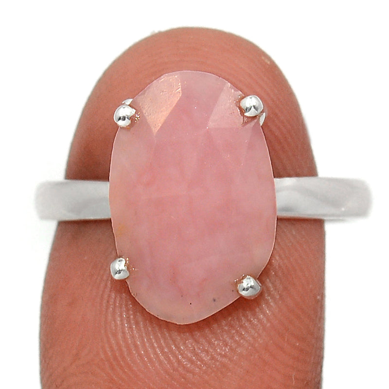 Claw - Pink Opal Faceted Ring - POFR14