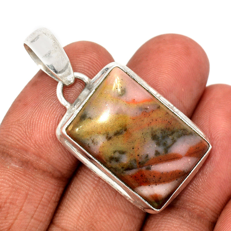 1.6" Petrified Wood Cabochon Pendants - PWCP116