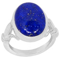 12*16 MM Oval - Lapis Ring - R5095LPS