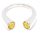 5*5 MM Round - Citrine Ring - R5198C