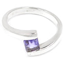 5*5 MM Cushion - Iolite Ring - R5305I