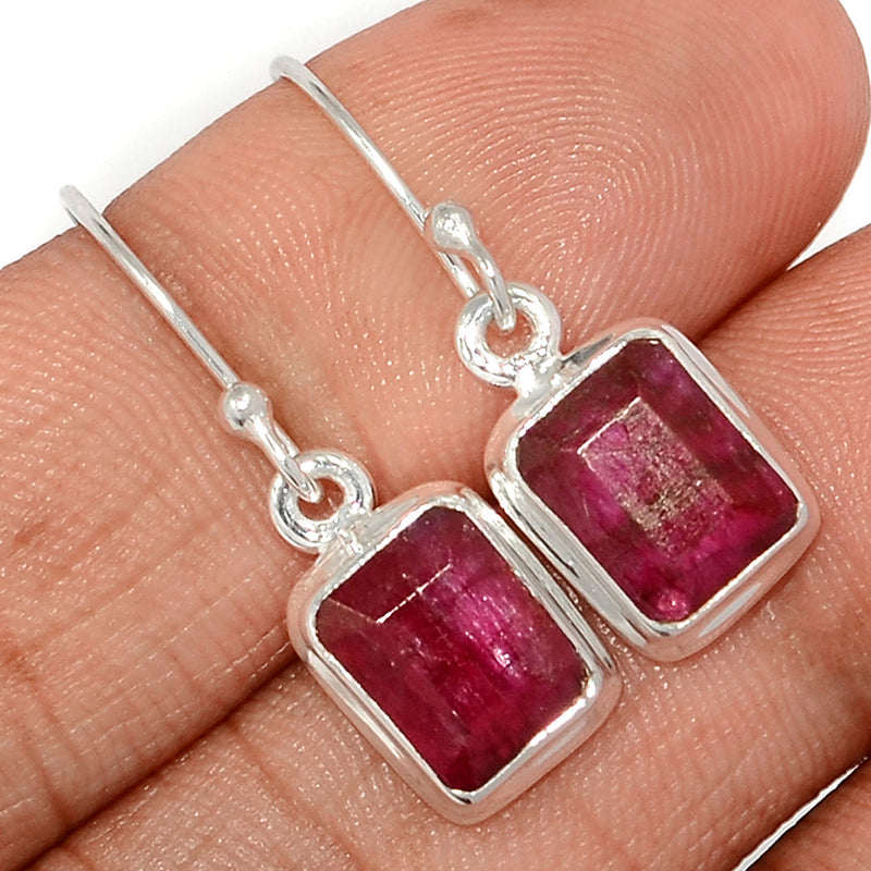 1.1" Ruby Earrings - RBYE2080