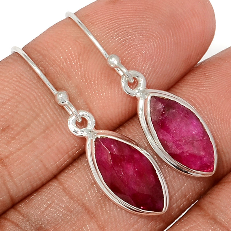 1.3" Ruby Earrings - RBYE2082