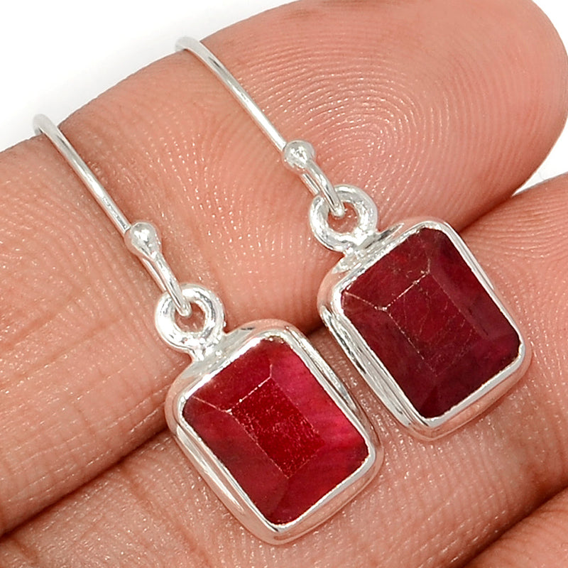 1.1" Ruby Earrings - RBYE2085