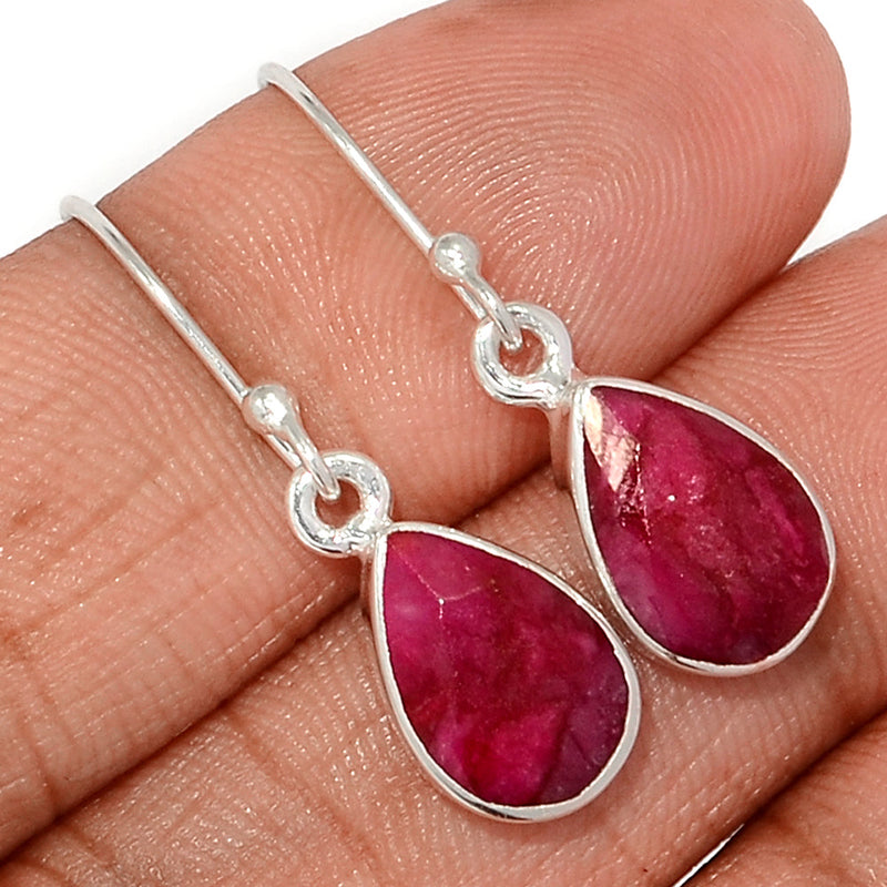 1.2" Ruby Earrings - RBYE2088