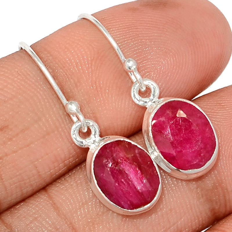 1.2" Ruby Earrings - RBYE2089