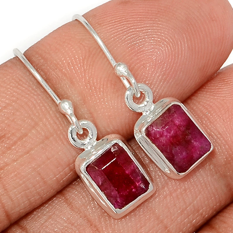 1.1" Ruby Earrings - RBYE2091