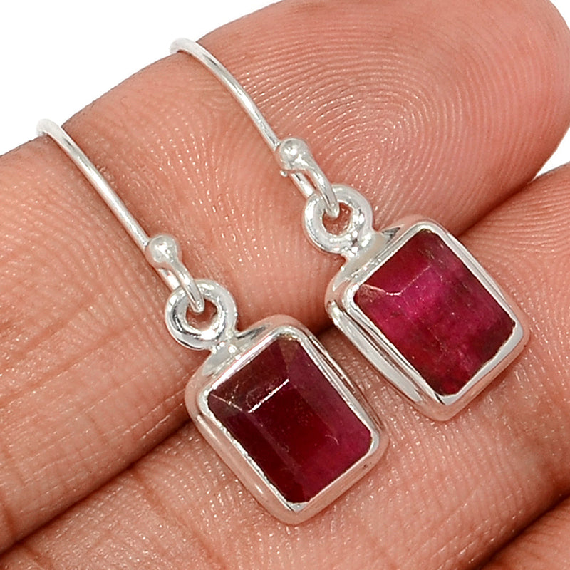 1.1" Ruby Earrings - RBYE2092