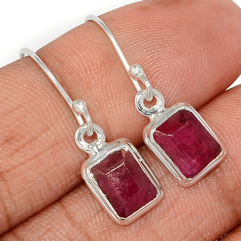 1.1" Ruby Earrings - RBYE2094