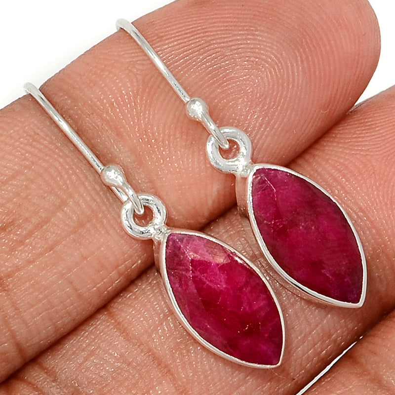 1.3" Ruby Earrings - RBYE2097