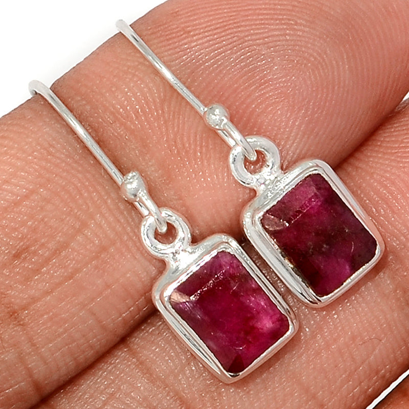 1.1" Ruby Earrings - RBYE2098