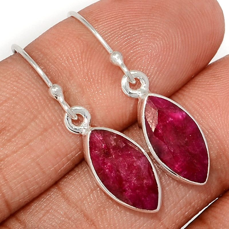 1.3" Ruby Earrings - RBYE2099