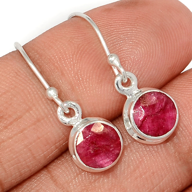 1" Ruby Earrings - RBYE2100