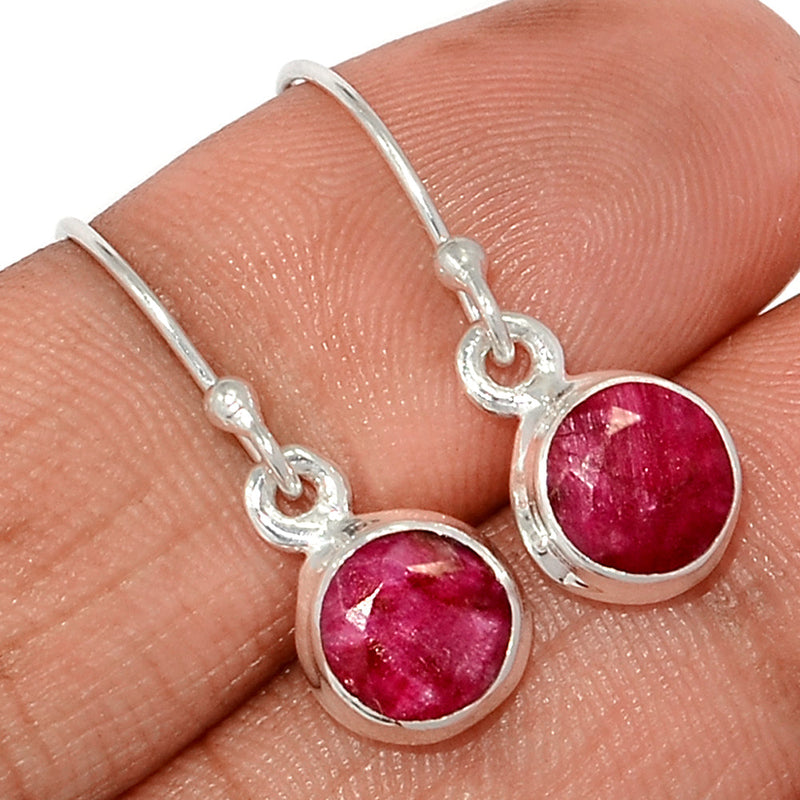 1" Ruby Earrings - RBYE2107