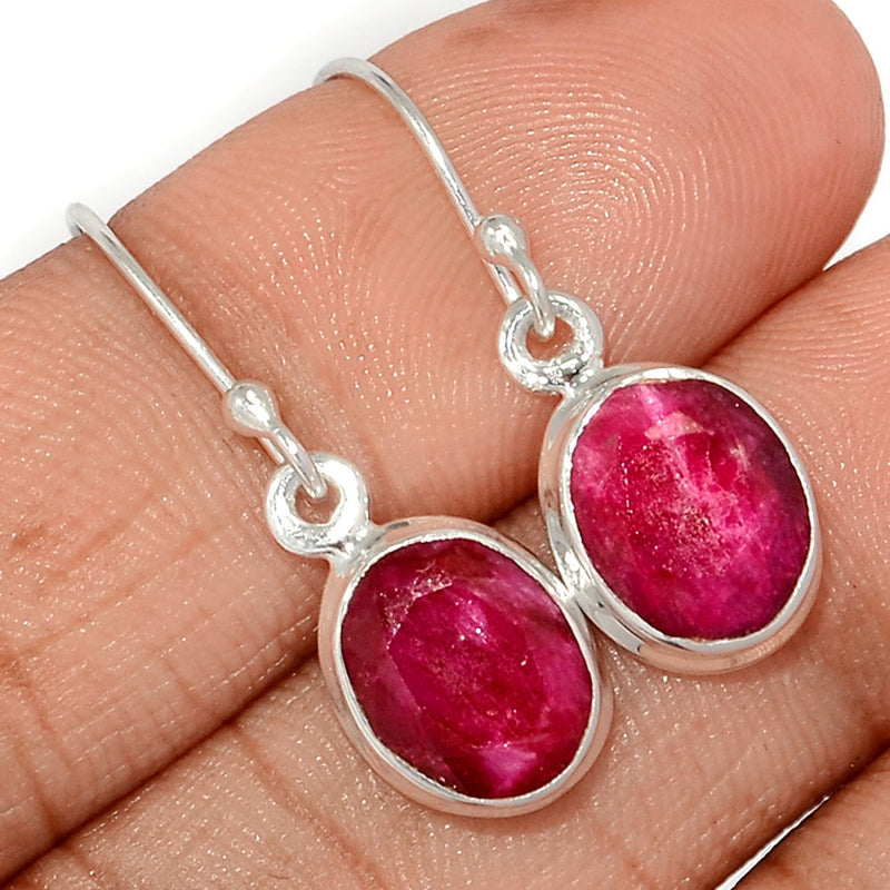 1.2" Ruby Earrings - RBYE2109