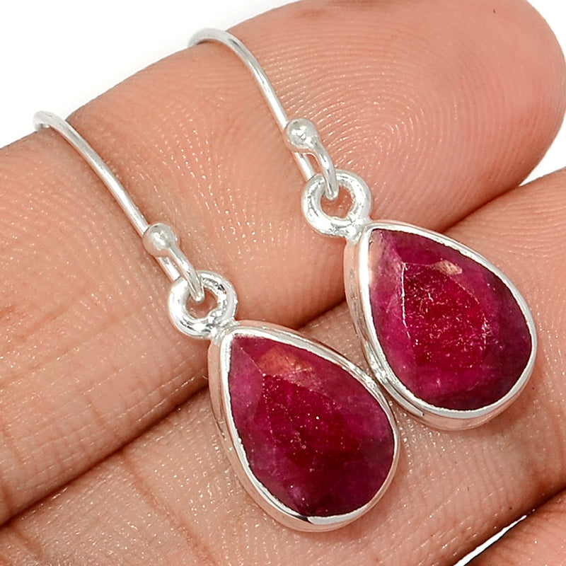 1.2" Ruby Earrings - RBYE2122