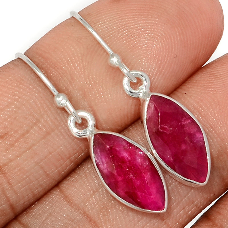 1.3" Ruby Earrings - RBYE2124