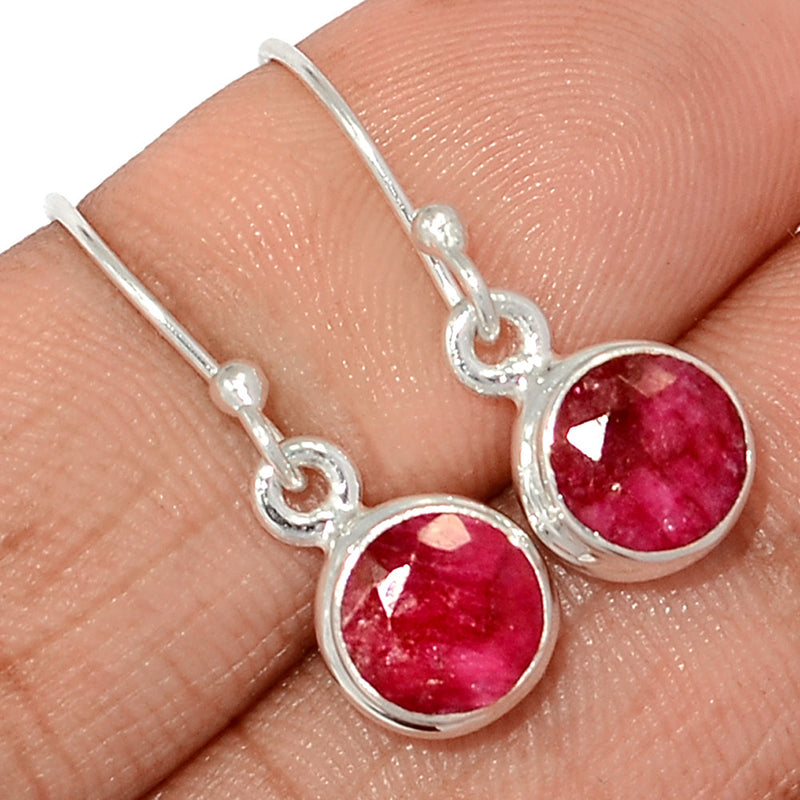 1" Ruby Earrings - RBYE2130