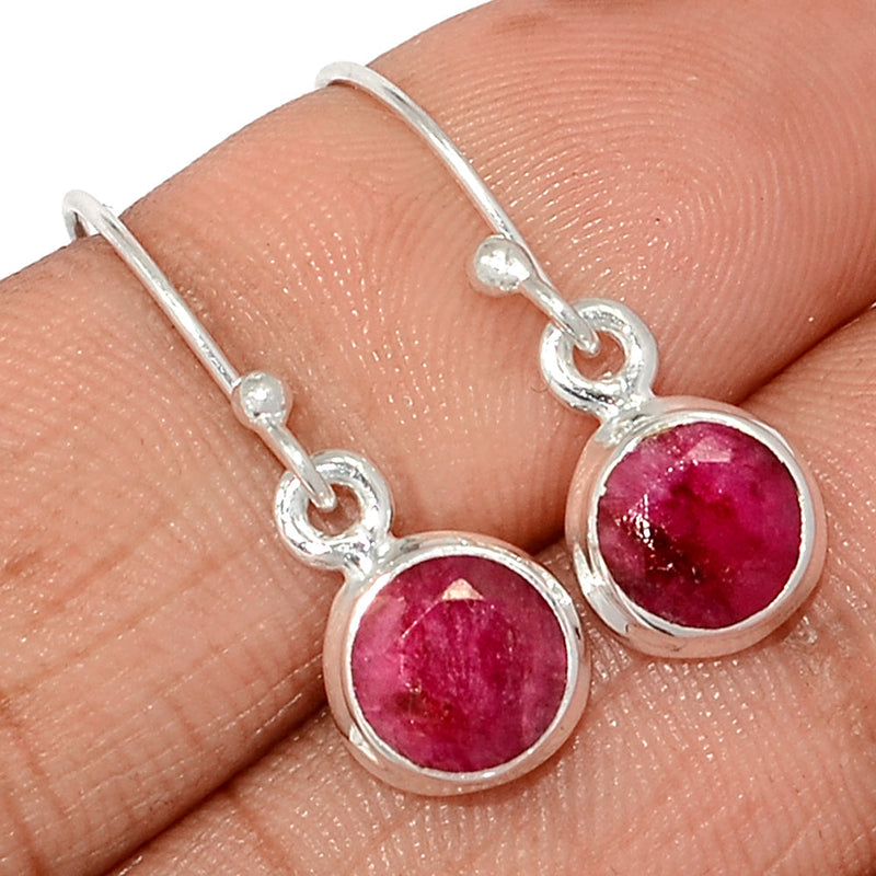 1" Ruby Earrings - RBYE2133