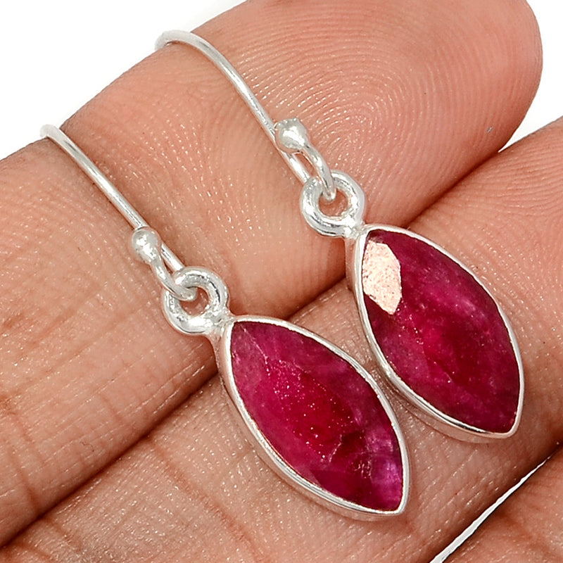 1.3" Ruby Earrings - RBYE2134