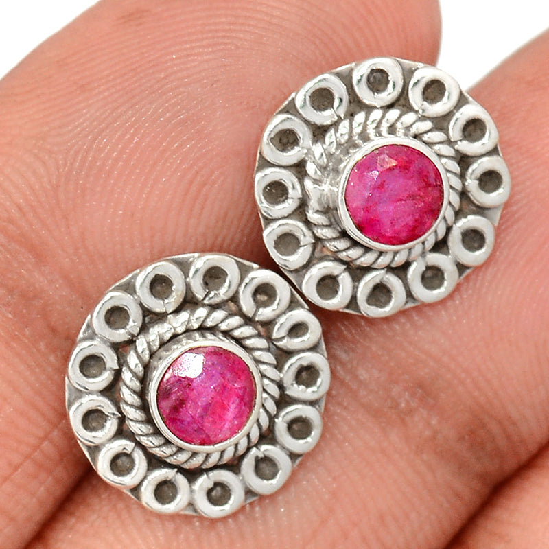 Ruby Studs - RBYS410