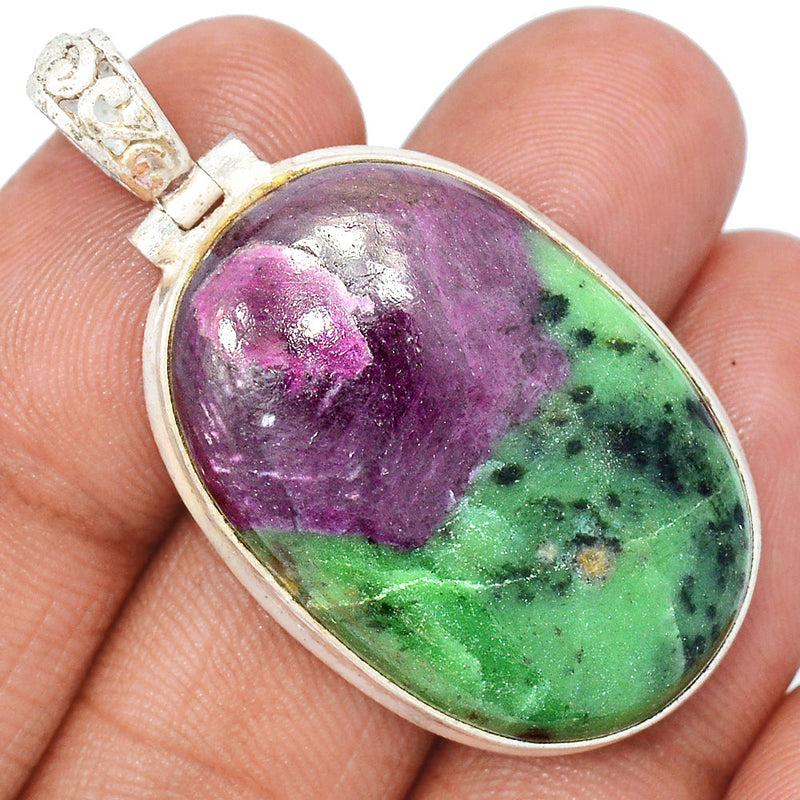 1.7" Ruby Zoisite Pendants - RBZP1537