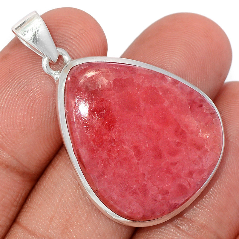 1.5" Rhodochrosite Jelly Pendants - RCJP368