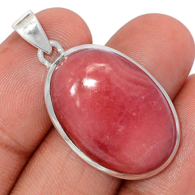 1.5" Rhodochrosite Jelly Pendants - RCJP375