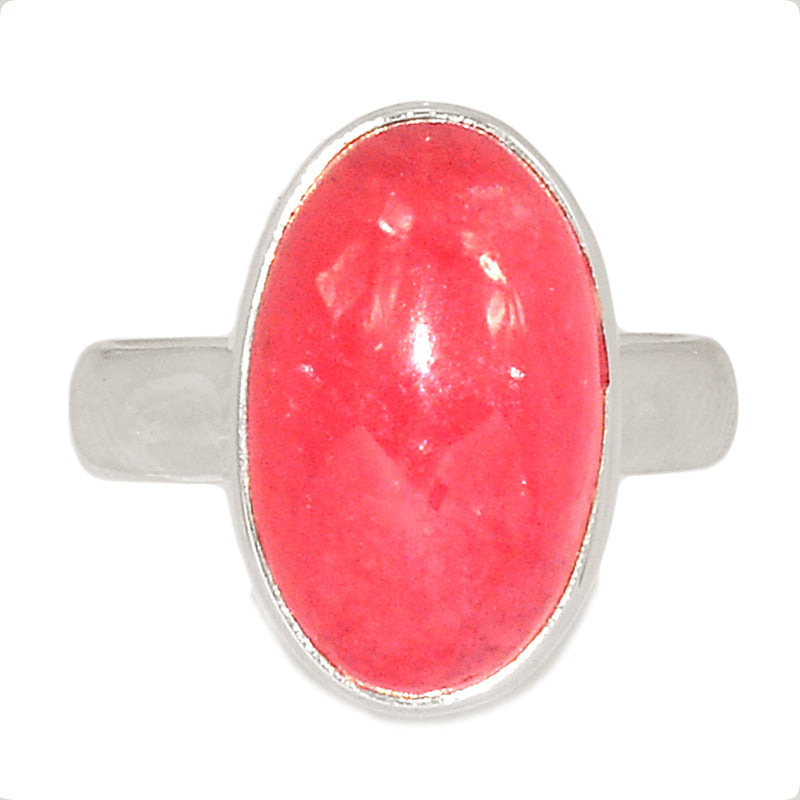 Rhodochrosite Jelly Ring - RCJR393